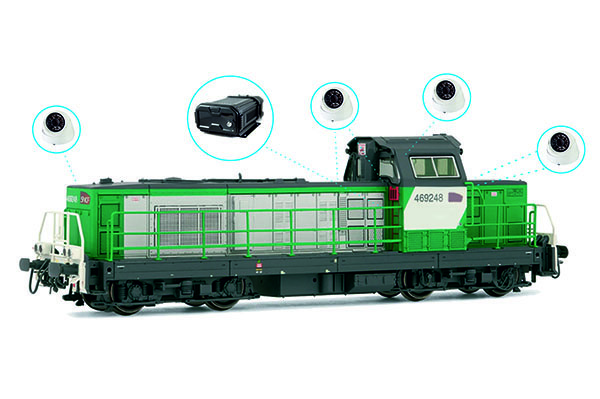 Комплект видеофиксации для железнодорожного транспорта Videomobil CCTV Train