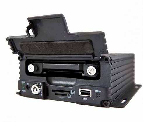 Автомобильный гибридный 8-канальный видеорегистратор VMR-07: LAN / GPS